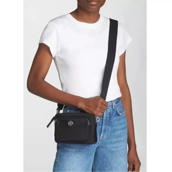 Tory Burch Virginia Nylon Mini Crossbody Bag. New with tags. - Picture 11 of 14